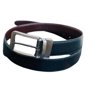 Executive Reversible Leather Belt with Pin-Buckle