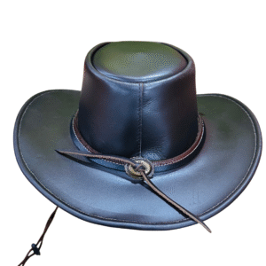 The Badlands Drifter (Beaded Distress Leather)