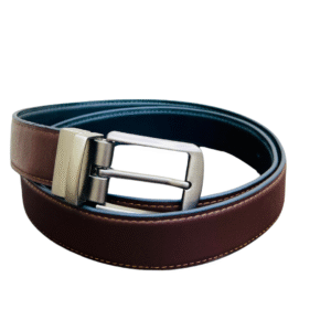 Baroque Outlaw Black Leather Hat with Patterned Crown