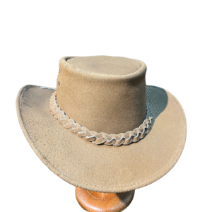 The Badlands Drifter (Beaded Distressed Leather)