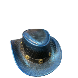 Trailblazer Brown Genuine Leather Cowboy Hat