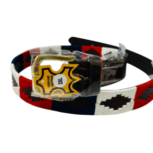 Authentic Gaucho Style Embroidered Leather Belt