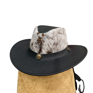 The Black Stallion: Premium Hair-On-Hide Western Hat