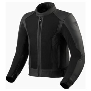 REV’IT! Ignition 4 H2O Leather & Textile Riding Jacket – All-Weather Performance